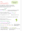 Wyrażenia algebraiczne - notatka