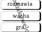 Co robi lisek? Wprowadzamy czasowniki