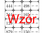 Domino - Dodawanie i odejmowanie do 1000 | matematyka