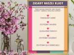 Zestaw Obrazków do szkolnej sali z możliwością DRUKU. Tabliczka Mnożenia, zasady klasy, tekst Inspirujący.