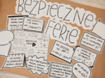 GAZETKA - "BEZPIECZNE FERIE"