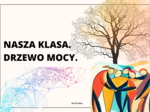 Nasza klasa. Drzewo mocy. Materiały pomocnicze- gazetka+prezentacja do celów integracyjnych,moytwujących, wychowawczych zespół klasowy.