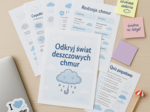 Karta pracy: „Odkryj świat deszczowych chmur”