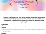 Grudzień pełen dobra – wyjątkowa karta pracy dla Twoich uczniów - Kalendarz Dobrych Uczynków - Godzina wychowawcza