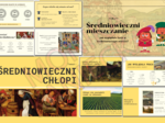 Średniowieczni mieszczanie i chłopi - historia prezentacja klasa 5