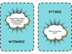 Zestaw gier karcianych na cały rok szkolny - Lekturowe 5 sekund, Ja mam, kto ma, pytanie czy wzywanie, gry z cytatami
