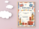 Zestaw Dyplomów / English Diploma na zakończenie Roku