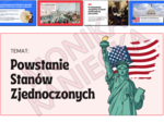 Powstanie Stanów Zjednoczonych - prezentacja historia klasa 6