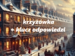 Krzyżówka + klucz odpowiedzi "Opowieść wigilijna"