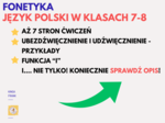 📚 Kompleksowa powtórka z FONETYKI dla klas 7-8 – aż 7 stron zadań! 🎓 Materiał świetny do ćwiczeń lub jako SPRAWDZIAN!