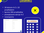 Mnożenie jednomianów (ułamki) | matematyka, algebra | 26 kolumn
