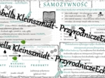 Sketchnotka - notatka „Samożywność” wykonana w power point do edycji. Biologia 5; „Budowa i czynności życiowe organizmów”