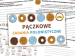 Tłusty czwartek - Pączkowe zadania polonistyczne