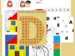 Poznajemy literę D - zadania z literą