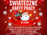 🎄 Świąteczne karty pracy – na ostatnią chwilę 36 stron