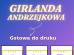 Girlanda do wycięcia – Andrzejki 🎉✨