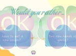 💬 Would You Rather…? – Fun Speaking Game (Kids / A1–A2, 15 stron) angielski dla dzieci, A1, A2, Kids, speaking, gra językowa, would you rather, pytania po angielsku, argumentowanie, mówienie po angielsku, komunikacja, konwersacje, zabawa na lekcji, rozgr