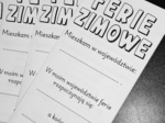 Broszura - bezpieczeństwo podczas ferii zimowych