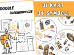Historyczne Dobble - Średniowieczna Polska i Europa | Innowacyjna Gra Edukacyjna dla Uczniów