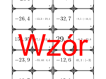 Domino - Arytmetyka dodatnich i ujemnych liczb dziesiętnych | matematyka