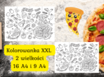 Kolorowanka XXL - Dzień Pizzy