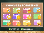 EMOCJE SĄ POTRZEBNE! - Gazetka szkolna/przedszkolna