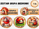 ZESTAW GRUPOWY GRUPA "BIEDRONKI"