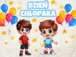 DZIEŃ CHŁOPAKA DEKORACJA CHŁOPCY