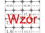 Domino - Mnożenie i dzielenie liczb dziesiętnych | matematyka