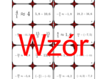 Domino - Odejmowanie liczb wymiernych | matematyka