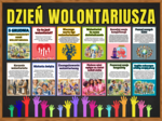 DZIEŃ WOLONTARIUSZA - zestaw materiałów na gazetkę szkolną - 5 grudnia