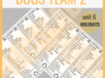 Bugs Team 2 unit 6 HOLIDAYS- zakładki do książki
