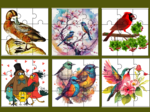 DZIEŃ PTAKÓW – PUZZLE – 18 obrazków - wiosna
