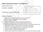 Matura próbna - NOWA FORMUŁA - poziom podstawowy