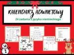 Kalendarz adwentowy - 24 zadania po niemiecku