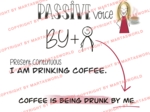 DRAWN TO GRAMMAR – PASSIVE VOICE - STRONA BIERNA