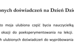 7 moich ulubionych doświadczeń na Dzień Dziecka