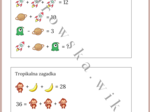 Obrazkowe zagadki matematyczne