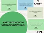 Karty “Rozmowy o samouszkodzeniach”