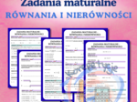 Zadania maturalne- równania i nierówności