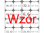 Domino - Mnożenie liczb dziesiętnych | matematyka