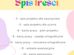 Projekt: Ortografia dla klas 4-6