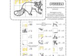 Pierwiastki - powtórzenie klasa 7, 8. Puzzle PEDRO