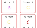 Ja mam, kto ma? - litery