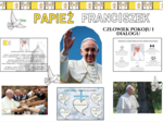 🕊️ Gazetka szkolna: Papież Franciszek – Człowiek pokoju i dialogu 🕊️ 52-elementowy zestaw gotowy do druku