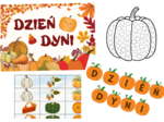 Dzień Dyni - materiały dydaktyczne, dekoracje