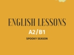 Angielski - lekcja Halloween "Spooky Season" A2/B1
