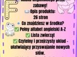 Angielski alfabet zwierzęta 26 stron