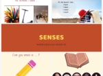 Język angielski. 5 senses - zmysły