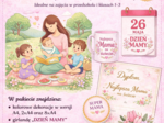 Pakiet na Dzień Mamy – dekoracje, laurka, dyplom, kupony, kolorowanki  itp. (PDF)